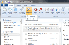 Windows Live Mail 2011/2012 API