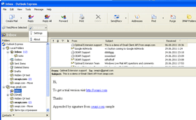 Outlook Express API